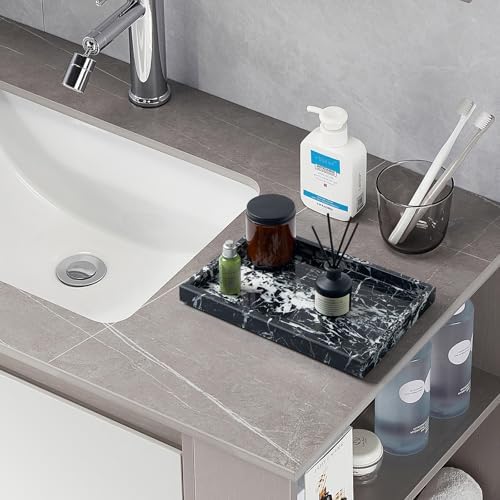 Real Natural Marble Tray for Bathroom, Vanity, Kitchen Counter & Desktop - Image 4