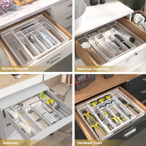 Sedegn Expandable Kitchen Utensil Organizer - 11.6" to 20" Adjustable - Image 6