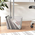 Silver Mesh Open Bin Storage Basket Organizer for Fruits, Vegetables, Pantry Items Toys, Etc. - Image 2