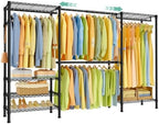 SEMHOR E06 Expandable Heavy Duty Clothes Rack for Reach-in Closet by SEMHOR