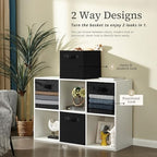 DECOMOMO Storage Bins, Cube Storage Bin with Window - Image 4