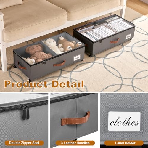 Under Bed Storage Container for Bedroom: - Image 5