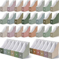 Colarr 36 Pack Cardboard Magazine Holder 12 Colors Magazine File Holder Magazine Storage Box Office Folders Organizer File Folder Bin for Home Office School Desk Supplies (Classic Colors) by Colarr