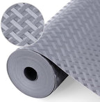 Shelf Liners, Non-Adhesive Drawer Liner, Waterproof & Oil-Proof Kitchen Cabinet Cupboard Liner Plastic EVA Material BPA Free Fridge Liner Mats Paper Protector for Shelves (Grey/16in x 240in) by Origuuds