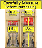 LYNK Élite 3-Tier Spice Rack Organizer Cabinet, Pull Out Spice Rack - Image 4