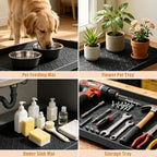 Rubber Boot Trays Heavy Duty, Waterproof Shoe Mat for Entryway Indoor - Image 3