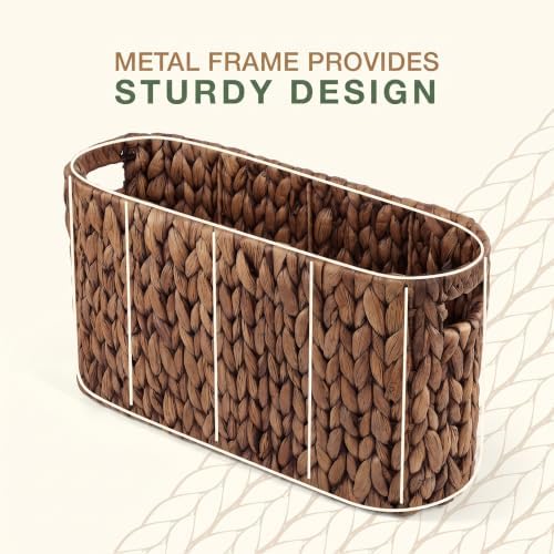 84ECO Brown Toilet Paper Storage Basket - Image 7