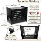 WiFi Router Storage Cabinet Router Box Hider WiFi Box Hider Shelf Cover - Image 3