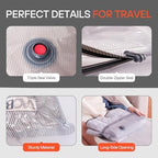 Vacbird 15 Pack Travel Vacuum Storage Bags - Pump Not Included, Vacuum Seal Bags for Clothing, Compression Packing for Clothes Luggage Suitcase Travel - Image 5