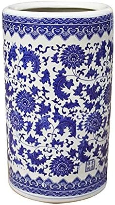 Umbrella Stands,Umbrella Stand - Porcelain Indoor Entryway, Home Front Door Umbrellas Holder for Canes Walking Sticks, 40 X 24Cm,Style-3 by Unknown