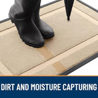OLANLY Front Door Mat Outside 59x23, All-Season Heavy-Duty Rubber Doormat - Image 4