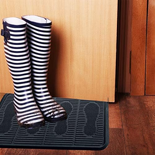 SafetyCare Rubber Shoe & Boot Tray - Multi-Purpose - 24 x 16 Inches - 2 Mats - Image 5