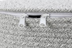 16"x20" Extra Large Cotton Rope Basket with Zipper Lid, Woven Laundry Hamper and Blanket Storage Basket, Round Clothes Bin for Living Room Bedroom, Dual Grey - Image 2