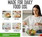 Eco Green Living Biodegradable Cling Film Bio Cling Wrap 100% Compostable, BPA & Plastic-Free Food Wrap, Vegan, Fridge & Freezer Safe, Recyclable Cardboard Dispenser. 4 Pack 30cm x 30m - Image 6