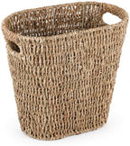 Coeusy Wicker Trash Can,Seagrass Waste Basket for Bathroom,Bedroom,5 Gallon by WEAVECOMFORTINTOEVERYCORNER