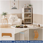 SAILUN Stackable Storage Bins with Lid, 104QT 3Pack Beige - Image 3