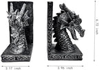 Book Ends for Shelves to Hold Books Heavy Duty,Decorative Bookend - Image 4