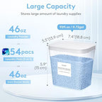 Lifewit Laundry Pods Container with Pop-up Lid, 0.72gal, 3 Pcs - Image 4