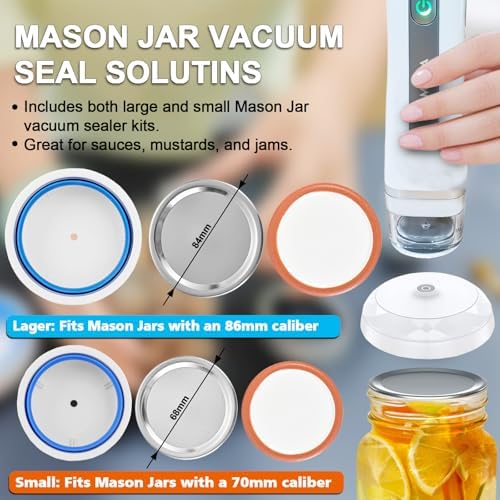 MOMODA Sous Vide Cooking Bags - Set of 30 | BPA-Free Reusable Vacuum Seal Bags with Air Valve for Joule and Anova Cookers | Freezer Safe Vacuum Food Storage Bags with Upgraded Compact Vacuum Sealer - Image 6