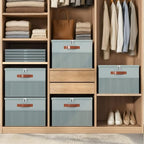 Shoe Organizer for Closet,2 Pack Foldable Shoe Storage Organizer Box Bin with Adjustable Dividers and Clear Cover, Fits up to 16-32 Pairs（Grey） - Image 7