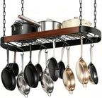CHOEZON 32'' Hanging Pot Rack, Ceiling Pan Hanger, Pot Holder for Kitchen by Choezon