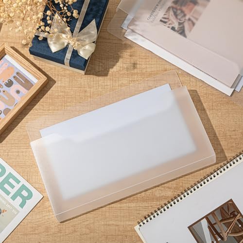 Fuutreo Magnetic Wall File Holder,6pcs,Clear,Horizontal-large - Image 4