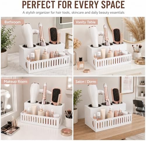 Hair Tool Organizer, Detachable Acrylic Hot Tools Organizer - Image 6