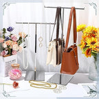 Leinuosen 4 Pcs Tabletop Purse Display Stand Metal T Bar Display - Image 5