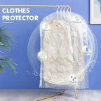 6 Pack Hanging Vacuum Storage Bags, Long Size(53 x27.6 inch), Clear - Image 7