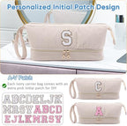 Initial Personalized Hair Dryer Case,Double-Layer Hair Tools Travel Carrying Case for Shark FlexStyle/SmoothStyle with Hair Dryer Bag - Hair Air Wrap Dryer Case Flat Curling Iron Travel Organizer - Image 3
