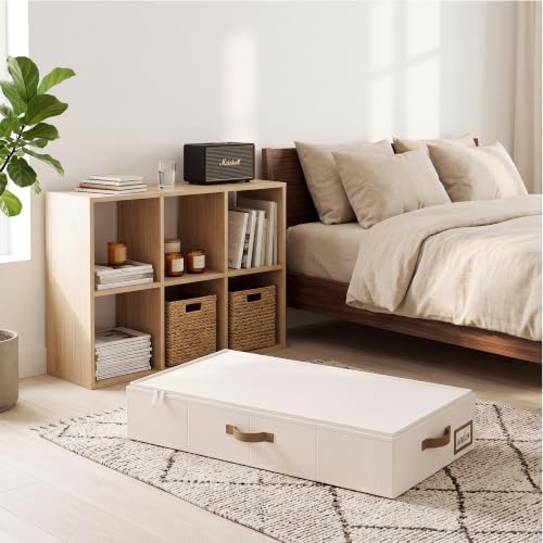 StorageWorks 6 Inch Low Profile Under Bed Clothes Storage Bins with Lids - Image 5