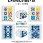 BXI Quilt Design Wall, Thick Sturdy Flannel Quilters Design Board, 31.5 x 23.6 x 0.6 inches, 4 Pcs, Portable Quilting Wall Panels Hold Fabric Firmly, Sewing Quilting Supplies for Quilt Block Projects - Image 3
