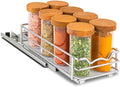 Pull Out Spice Rack for Cabinet, Spice Organizer 4-1/2"W x10-1/2"D x2-3/4”H by HOLDN%E2%80%99STORAGE