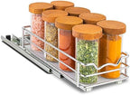 Pull Out Spice Rack for Cabinet, Spice Organizer 4-1/2"W x10-1/2"D x2-3/4”H by HOLDN%E2%80%99STORAGE