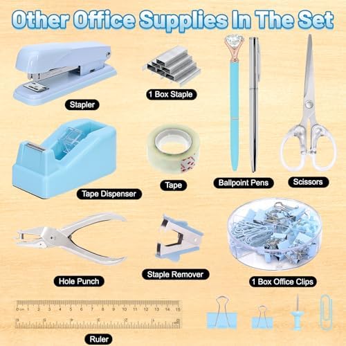 13-in-1 Office Desk Organizer Set for Back to School Supplies Accessories - Image 3
