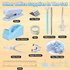 13-in-1 Office Desk Organizer Set for Back to School Supplies Accessories - Image 3