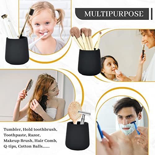 BosilunLife Ceramic Bathroom Accessories Set 3 Pcs - Image 4