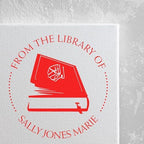Personalized Portable Pre-Inked Holy Book Custom Return Library Stamp for Muslim Community Leaders - Custom Made Return Book Stamper - Ideal for Islamic Libraries, Mosques, and Religious Institutions by AcornSalesCo