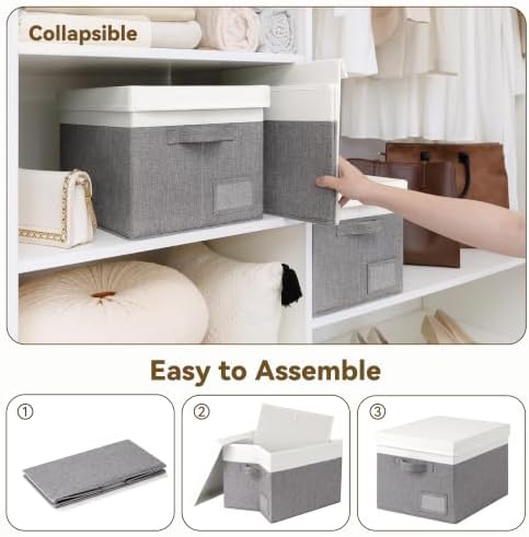 GRANNY SAYS Storage Bins with Lids, Decorative Storage Boxes with Lids - Image 7