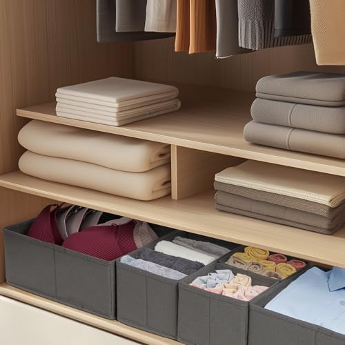 Kootek 16 Pack Drawer Organizer Clothes Dresser Organizers for Clothing - Image 6