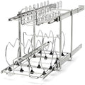 Rev-A-Shelf Dual Kitchen Cabinet Pullout Organizer, Min Open Width of 11.5" by Rev-A-Shelf