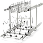 Rev-A-Shelf Dual Kitchen Cabinet Pullout Organizer, Min Open Width of 11.5" by Rev-A-Shelf