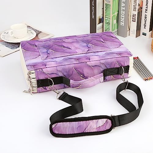 480 Slots Pencil Case, 5-Layer Organizer with Shoulder Strap - Image 6