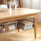 15.2" Metal Wire Baskets for Organizing 6 Pack, Household Pantry Storage Freezer Organizer Bins with Handles, Freezer Baskets for Upright Freezer, Refrigerators, Kitchen Cabinets, Black - Image 7