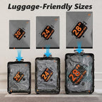 Travel Vacuum Bags with Cordless Electric Pump, 16 Large Compression Packing Cubes for Clothing Clothes, Luggage Suitcase Organizer, Space Saver Vacation Cruise Travel Essentials - Image 4