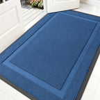 OLANLY Front Door Mat Outside 59x34, All-Season Heavy-Duty Rubber Doormat by OLANLY