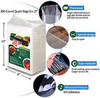 AENTGIU 300-Count Food Vacuum Sealer Bags 8x12", Fit with Most Vac Machines - Image 4
