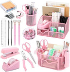 17 IN 1 Office Desk Organizer Set for Back to School Supplies Accessories by Froidesente