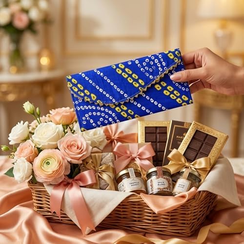 LoveNspire Brocade Fabric Money Envelopes (7.5 x 3.5 Inch) Decorative Bandhani Pattern Shagun Lifafa for Indian Wedding, Birthday | Cash Gift Holder & Home Savings Organizer Green/Pack of 10 - Image 6
