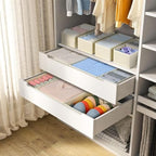 DIMJ Drawer Organizer Clothes, 24 Pack Dresser Organizer, Foldable Closet Organizers and Storage, Fabric Dresser Drawer Organizers, Drawer Dividers for Nursery, Baby Clothes, Underwears, Sock - Image 5
